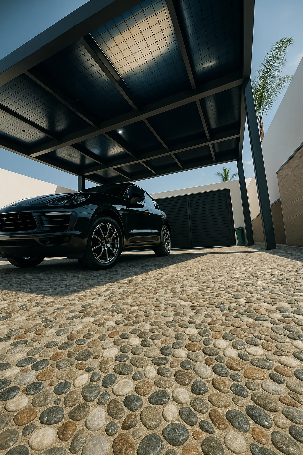 Solar carport de diseño en Cartagena